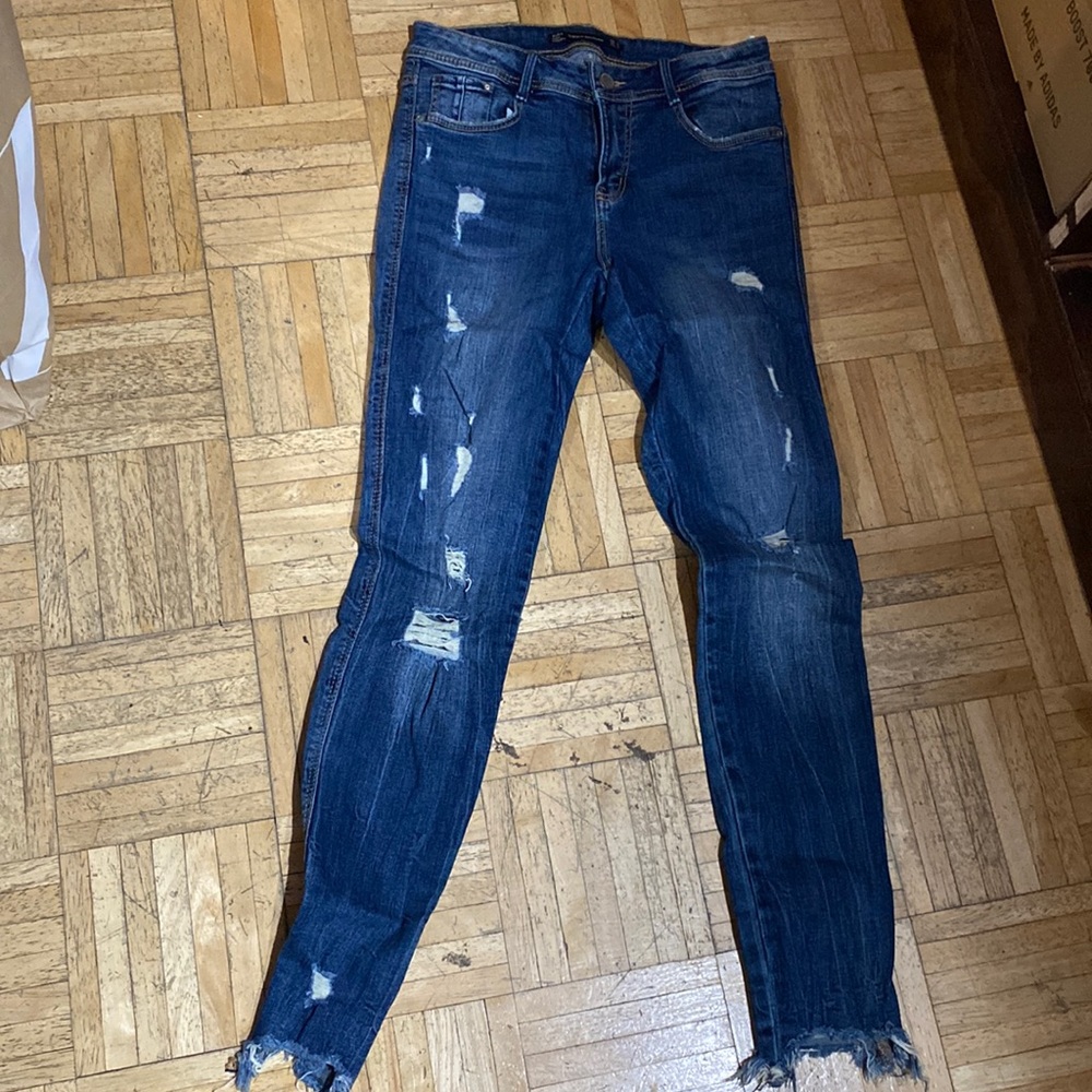 Zara blue denim jeans in a size 4